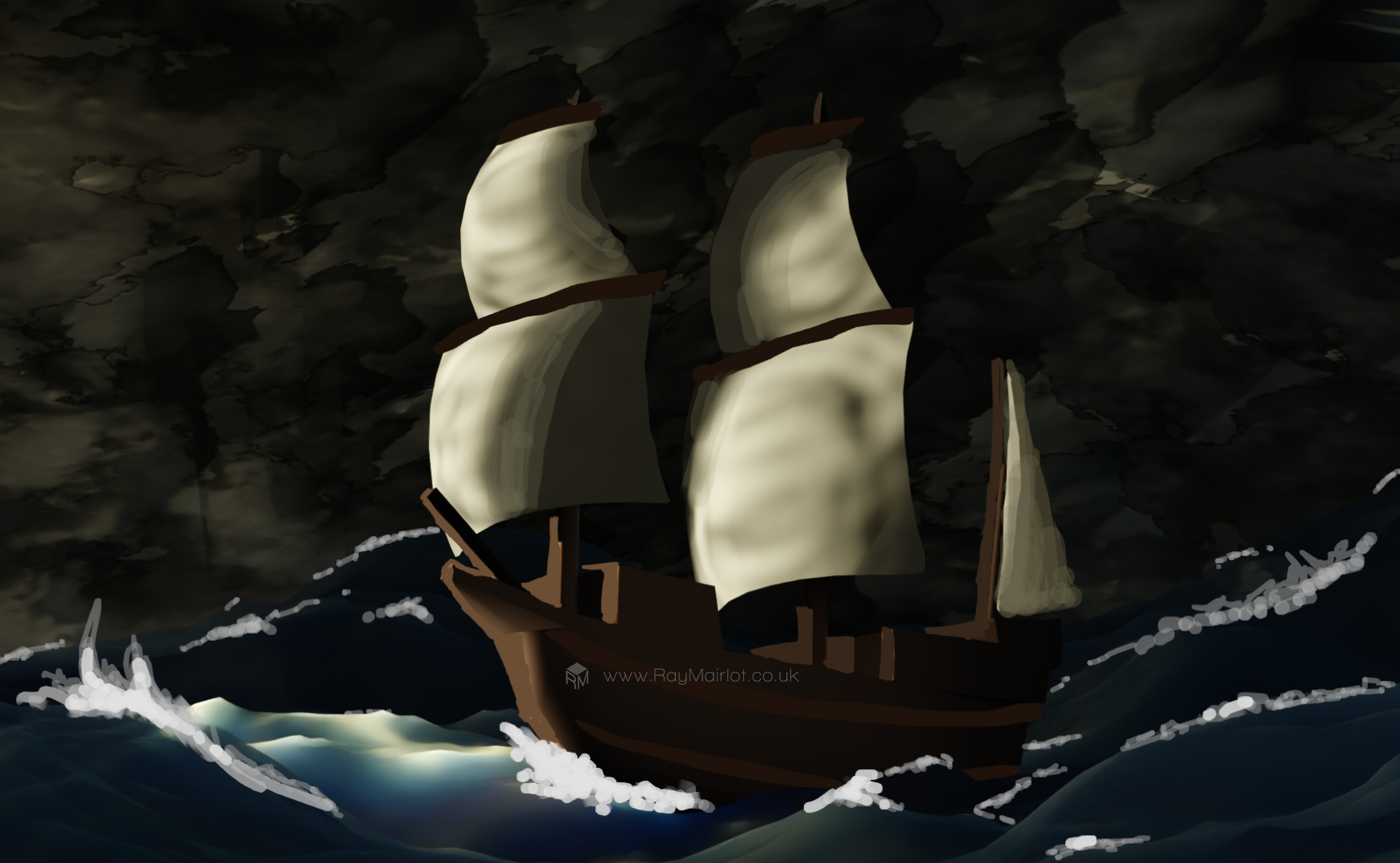 Converting Renders to Brush Strokes - Blog - Ray Mairlot - Freelance 3D ...